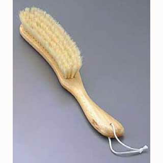 S型白毛洋服ブラシ J-030 (豚毛100%)【部屋のゴミ箱 ダストbox くずかご 業務用】【ECJ】