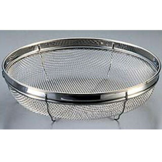 【まとめ買い10個セット品】18-8 エイブル 浅型ザル 19cm(12メッシュ)【ECJ】