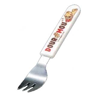 【まとめ買い10個セット品】メラミンお子様食器「デュールムー」 フォークMC-F1-DM【ECJ】