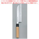 正本 本霞玉白鋼 鎌形薄刃 KS 722 刃渡り:225mm 【ECJ】