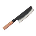 【業務用】家庭用包丁 黒打菜切包丁 16.5cm 業務用 洋包丁【庖丁 包丁 sakai houcho 和庖丁 和包丁業務用 店舗用 店用 プロ用 キッチン用品...
