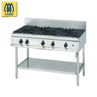 コメットカトウ ガスレンジ DX2シリーズ D=750 テーブルタイプ 1200×750×850 DX2-12755T 12A・13A(都市..