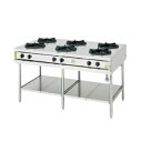 コメットカトウ ガスレンジ XYS両面タイプ D=900 テーブルタイプ 1500×900×850 XYS-1590T LPG(プロパンガス)【メーカー直送/後...
