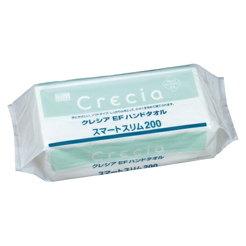 クレシアEFハンドタオルスマートスリム クレシアEFハンドタオルスマートスリム 日本製紙クレシア【 生活用品 家電 トイレ用品 消臭剤 ペーパータオル 】【TOKAI20141004】