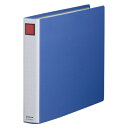 【まとめ買い10個セット品】 キングジム キングファイル スーパードッチ〈脱・着〉イージー 2493EAアオ 青 1冊【ECJ】