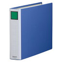 【まとめ買い10個セット品】 キングジム キングファイル スーパードッチ〈脱・着〉イージー 2495EAアオ 青 1冊【ECJ】