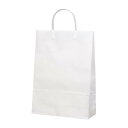 【まとめ買い10個セット品】 マツシロ 白無地コーティングバッグ シロムジコートバッグNO.5 10枚【ECJ】