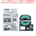 キングジム 「テプラ」PRO SRシリーズ専用テープカートリッジ SS24KE 白 黒文字 1巻8m【ECJ】