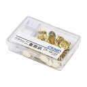 【まとめ買い10個セット品】 クラウン 二重画鋲 CR-GB100-BRS 60本【ECJ】