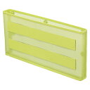 【まとめ買い10個セット品】 リヒトラブ マグネットポケット A-7392-6 黄緑 1個【ECJ】(3)