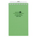 リヒトラブ AQUA DROPs ツイストノート N-1661-6 黄緑 1冊【ECJ】