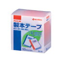 【まとめ買い10個セット品】 ニチバン 製本テープ〈再生紙〉 BK-501 赤 1巻【ECJ】