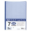 【まとめ買い10個セット品】 テージー プレゼンテーションファイル PTF-07-30 ネイビー 5冊【ECJ】