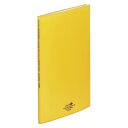 リヒトラブ AQUA DROPs クリヤーブック N-5000-5 黄 1冊【ECJ】
