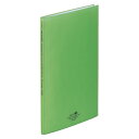 【まとめ買い10個セット品】 リヒトラブ AQUA DROPs クリヤーブック N-5000-6 黄緑 1冊【ECJ】