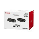 キヤノン モノクロレーザートナー CRG-527VP 2本【ECJ】