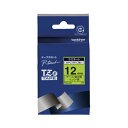 【まとめ買い10個セット品】 ブラザー ピータッチ用 テープカートリッジ TZE-C31 蛍光黄 黒文字 1巻5m【ECJ】(2)