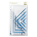 【まとめ買い10個セット品】 共栄プラスチック 定規 CPK-120 ブルー 1セット【ECJ】(3)