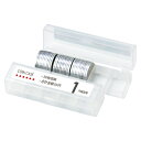 【まとめ買い10個セット品】 オープン コインケース M-1 クリア 1個【ECJ】