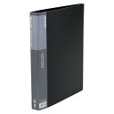【まとめ買い10個セット品】 ビュートンジャパン リングバインダー RB-A4W-DG ダークグレー 1冊【ECJ】