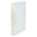 【まとめ買い10個セット品】 セキセイ ロックリングファイル F-522-90 クリア 1冊【ECJ】
