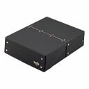 【まとめ買い10個セット品】 セキセイ ボックス〈図面函〉 T-280-60 黒 1個【ECJ】