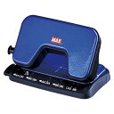 【まとめ買い10個セット品】 マックス 軽あけパンチ スクーバ DP90124 ブルー 1台【ECJ】