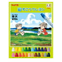 【まとめ買い10個セット品】 ぺんてる ずこうクレヨン PTCG1-24 1セット【ECJ】