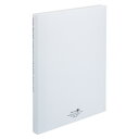 【まとめ買い10個セット品】 リヒトラブ AQUA DROPs クリヤーブック〈ポケット交換タイプ〉 N-5016-0 白 1冊【ECJ】