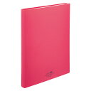 【まとめ買い10個セット品】 リヒトラブ AQUA DROPs クリヤーブック〈ポケット交換タイプ〉 N-5016-3 赤 1冊【ECJ】
