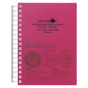 【まとめ買い10個セット品】 リヒトラブ AQUA DROPs ツイストノート N-1665-3 赤 1冊【ECJ】