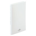 【まとめ買い10個セット品】 リヒトラブ AQUA DROPs クリヤーブック N-5001-0 白 1冊【ECJ】
