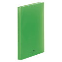 【まとめ買い10個セット品】 リヒトラブ AQUA DROPs クリヤーブック N-5001-6 黄緑 1冊【ECJ】