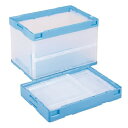 【まとめ買い10個セット品】 岐阜プラスチック工業 折りたたみコンテナー CB-S61NR 1個【ECJ】(3)