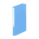 【まとめ買い10個セット品】 リヒトラブ パンチレスファイル・HEAVY DUTY F-367-7 水 1冊【ECJ】