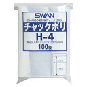 【まとめ買い10個セット品】 シモジマ スワン チャックポリ 006656027 100枚【ECJ】