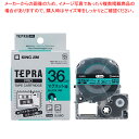 キングジム 「テプラ」PRO SRシリーズ専用テープカートリッジ SJ36G 緑 黒文字 1巻1.5m