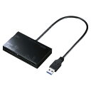 【まとめ買い10個セット品】 サンワサプライ USB3.0 カードリーダー ADR-3ML35BK 1個【ECJ】