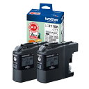 【まとめ買い10個セット品】 ブラザー インクジェットカートリッジ LC211BK-2PK 1セット【ECJ】