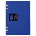 【まとめ買い10個セット品】 キングジム リングノート テフレーヌ 9854TTEアオ アオ 1冊【ECJ】