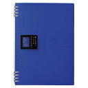 【まとめ買い10個セット品】 キングジム リングノート テフレーヌ 9855TTEアオ アオ 1冊【ECJ】