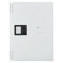 【まとめ買い10個セット品】 キングジム リングノート テフレーヌ 9855TTEトウ トウメイ 1冊【ECJ】