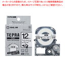【まとめ買い10個セット品】 キングジム 「テプラ」PRO SRシリーズ専用テープカートリッジ SF12K 白 黒文字 1巻5m【ECJ】