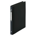 リヒトラブ noie−style クリヤーブック交換式 N-7682-24 ブラック 1冊