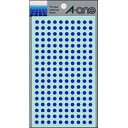 エーワン カラーラベル 07062 青 1P9シート(1800片)【ECJ】