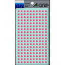 【まとめ買い10個セット品】 エーワン カラーラベル 07068 桃 1P9シート(1800片)【ECJ】