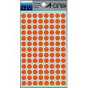【まとめ買い10個セット品】 エーワン カラーラベル 07005 橙 1P14シート(1456片)【ECJ】