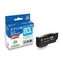 【まとめ買い10個セット品】 ジット(エプソン用) インクジェットカートリッジ JIT-E80CL 1個【ECJ】