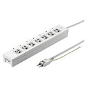 【まとめ買い10個セット品】サンワサプライ 電源タップ TAP-F37-2CLZ 1個一括集中スイッチで7個口まとめてON・OFF可能。一括集中スイッチには通電...