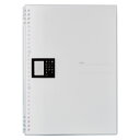 【まとめ買い10個セット品】キングジム リングノート テフレーヌ 9856TTEトウ トウメイ 1冊【ECJ】